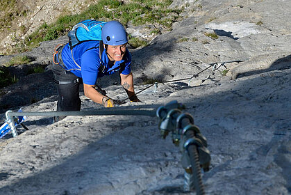 Klettersteig Reintalersee Kramsach  © Alpbachtal Seenland Tourismus
